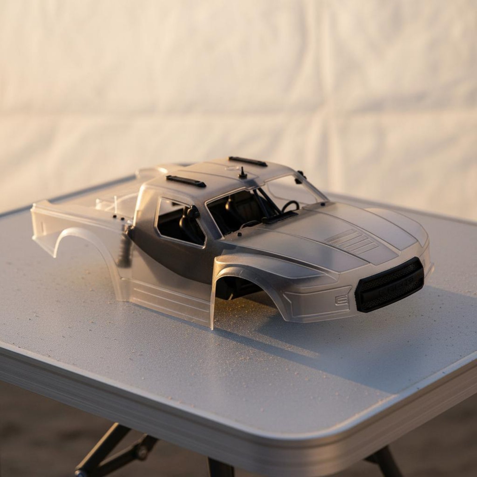 Rc Car Body Shell - ตัวถังรถบรรทุกแบบสั้น ดีไซน์สมจริง ตัวถังรถบรรทุก RC Baja แบบเปลี่ยนได้