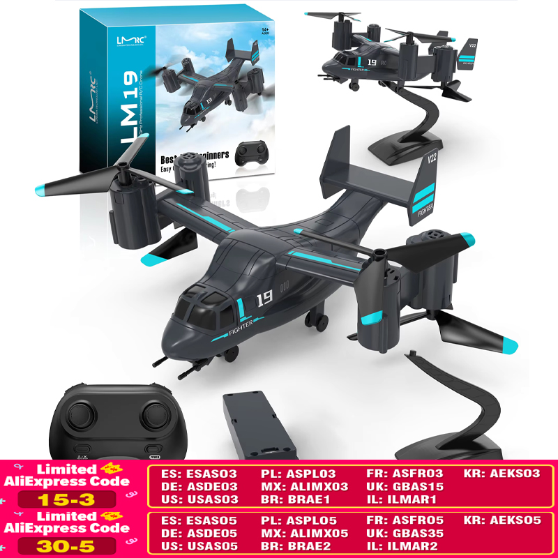 Drone Vera Rc - LM19 เฮลิคอปเตอร์บังคับวิทยุ โดรน กล้อง 480P ควอดคอปเตอร์