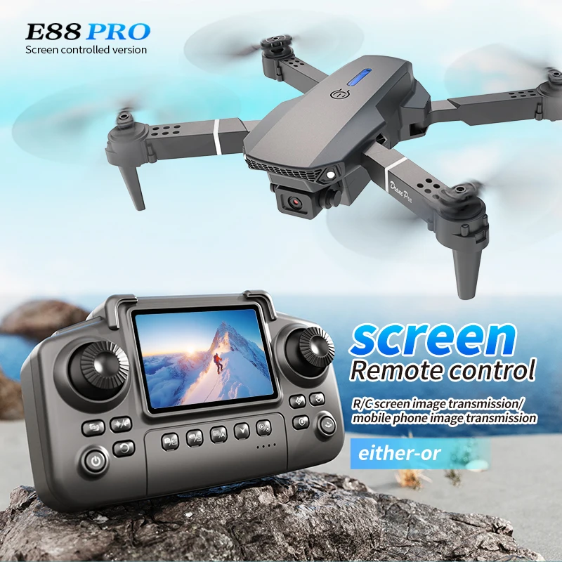 Drone Vera Rc - Professional E88 PRO Drone หน้าจอ 8K