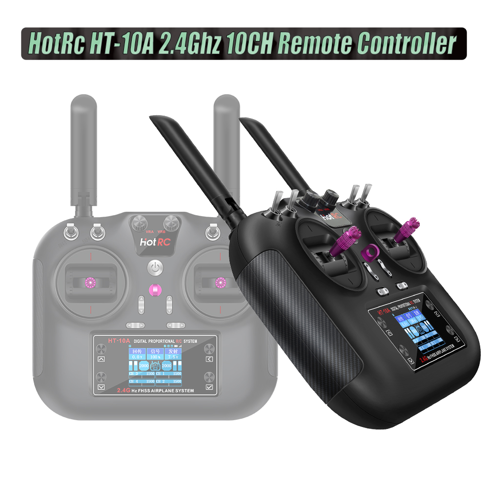Drone Rc Aircraft - Hotrc Hot RC HT-10A HT10A รีโมทคอนโทรล