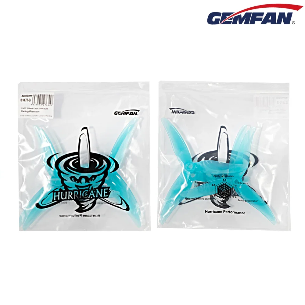 Drone Rc Aircraft - ใบพัด Gemfan JB Hurricane 51477 แบบ