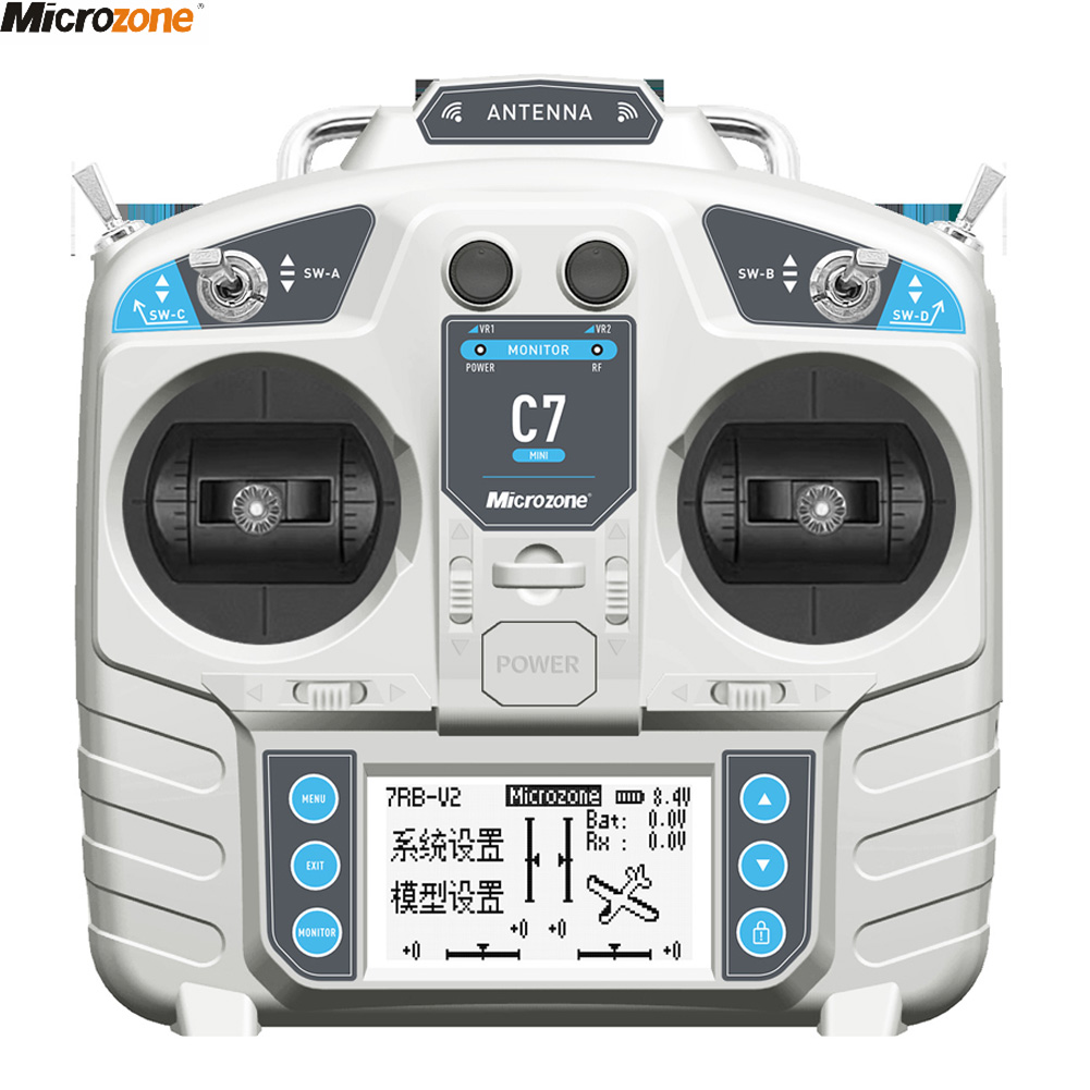 Drone Rc Aircraft - MicroZone MC7 Controller C7 เครื่องส่งสัญญาณขนาดเล็ก 2.4G