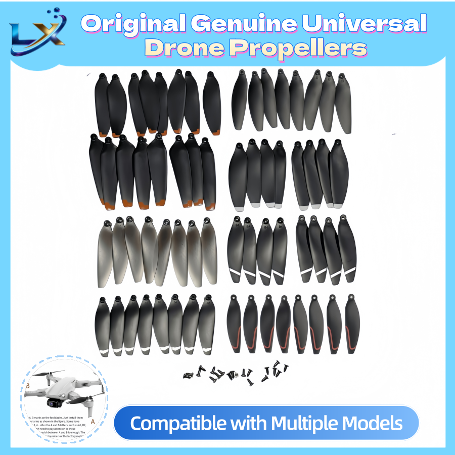 Drone Rc Aircraft - 2SET 16PCS ใบมีดโดรนอเนกประสงค์แบบดั้งเดิม, ใบพัดเฮลิคอปเตอร์ RC แบบไร้แปรง,