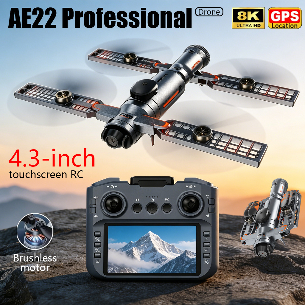 Drone Rc Price - โดรนพับได้รุ่นอัพเกรด AE22 PRO MAX กล้องคู่ 8K