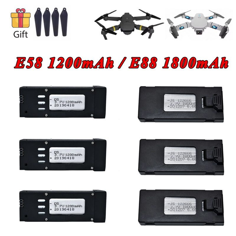Lyzrc Drone - 3.7V 1200mAh 1800mAh แบตเตอรี่ Lipo สําหรับ