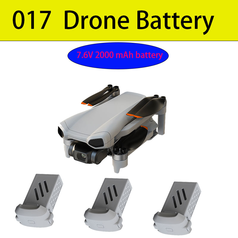 Lyzrc Drone - 017 Drone แบตเตอรี่ 7.6V 2000mAh 4K