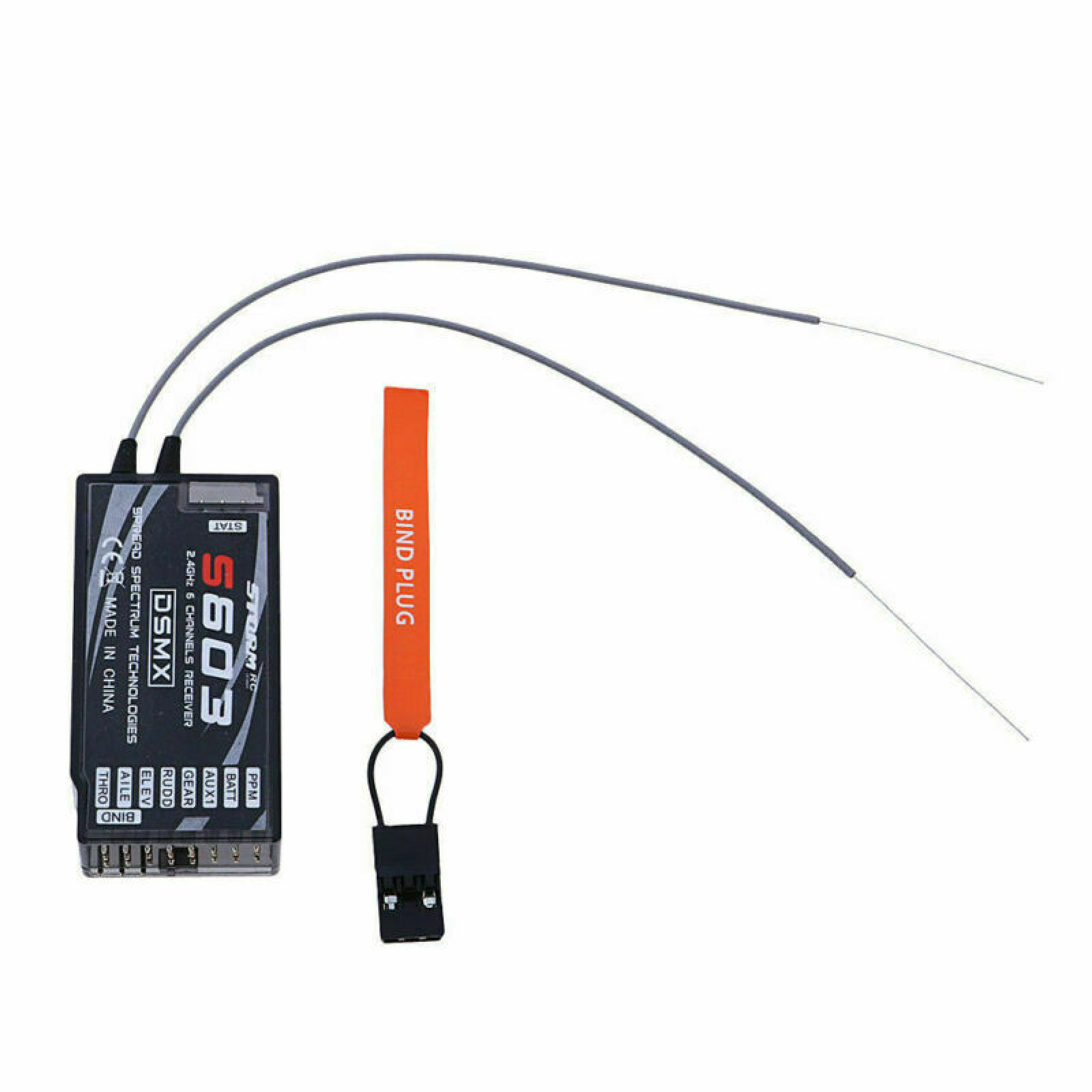 ตัวรับสัญญาณ 6CH 2.4GHz PPM S6 - Drone Rc Aircraft บทวิจารณ์และราคา