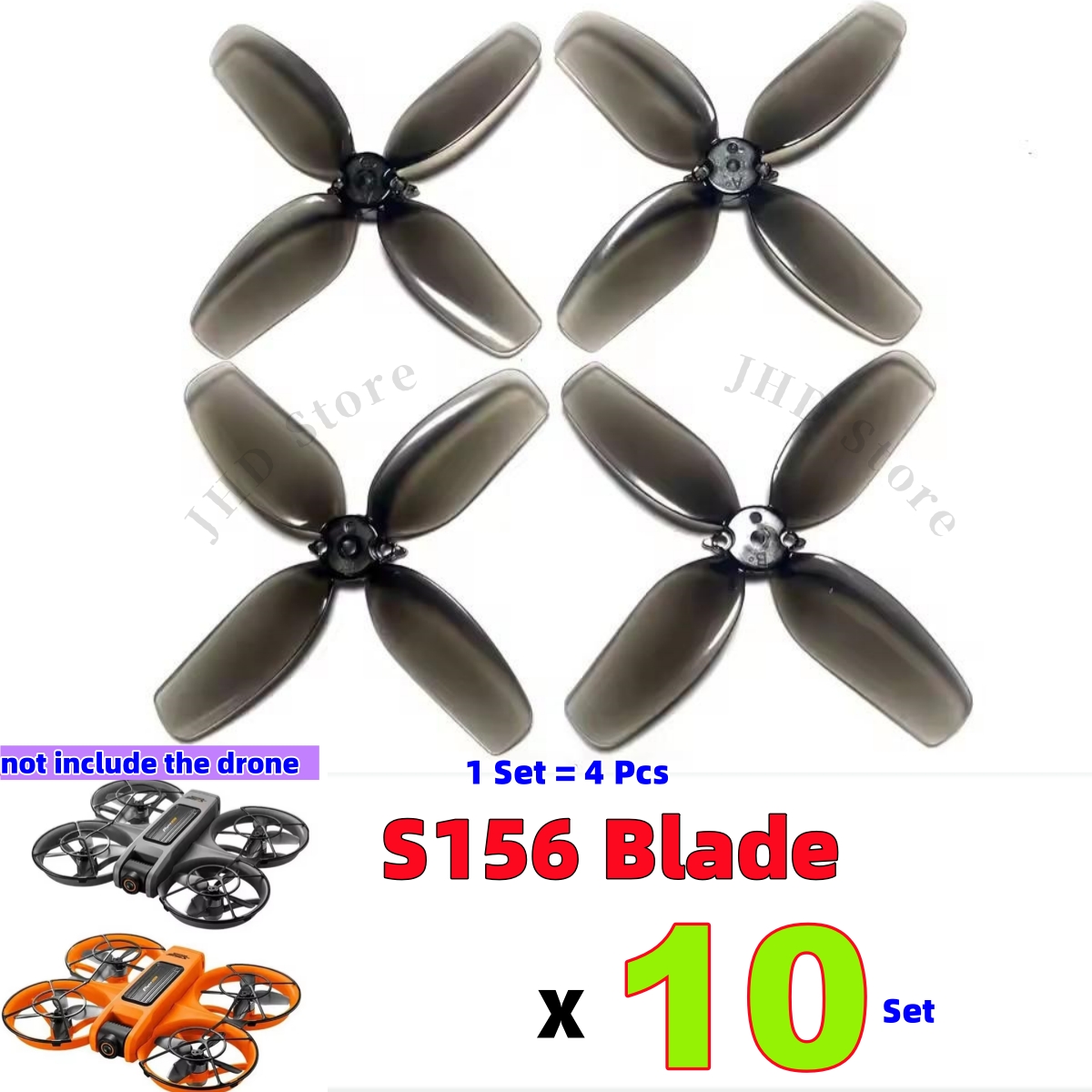 อะไหล่ใบพัดโดรน JHD สำหรับ S15 - Drone Rc S156 บทวิจารณ์และราคา