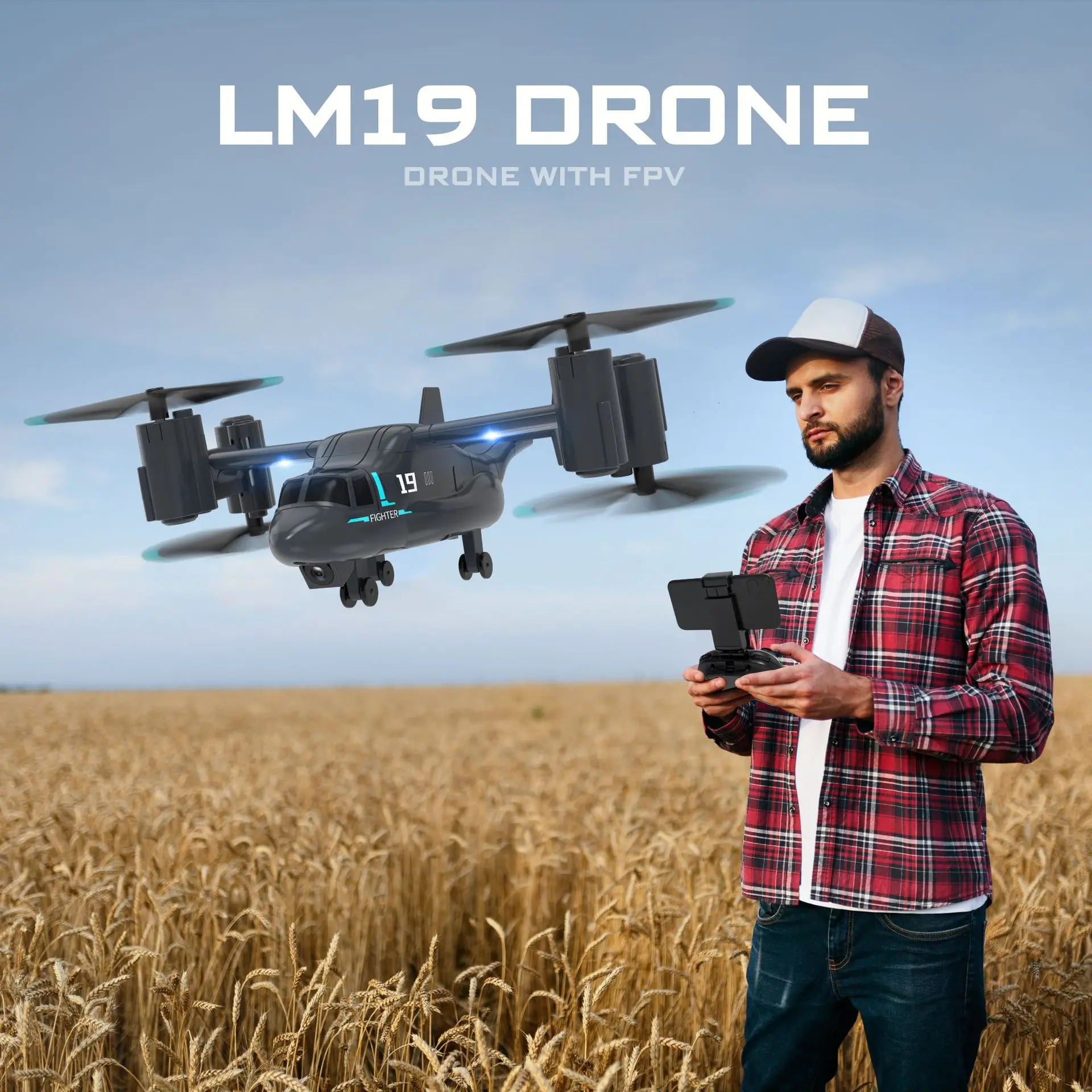 LM19 เฮลิคอปเตอร์บังคับวิทยุ โ - Drone Vera Rc บทวิจารณ์และราคา