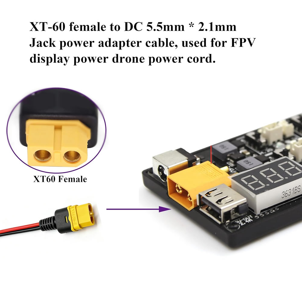ปลั๊ก XT60 ตัวเมีย ตัวผู้ ต่อก - Drone Rc Car Hybrid บทวิจารณ์และราคา