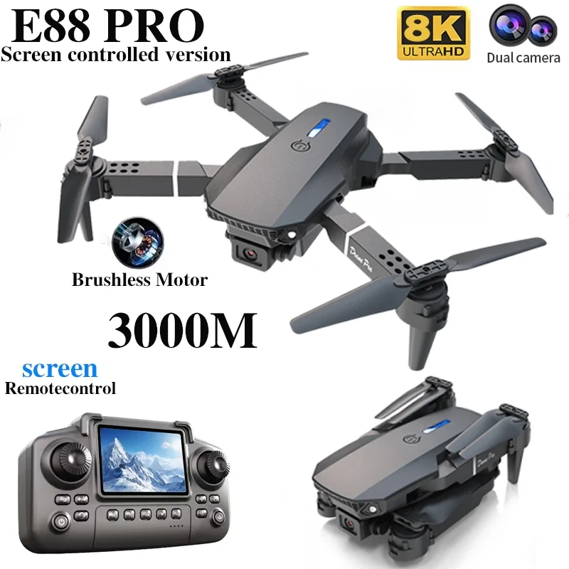 Professional E88 PRO Drone หน้ - Drone Vera Rc บทวิจารณ์และราคา