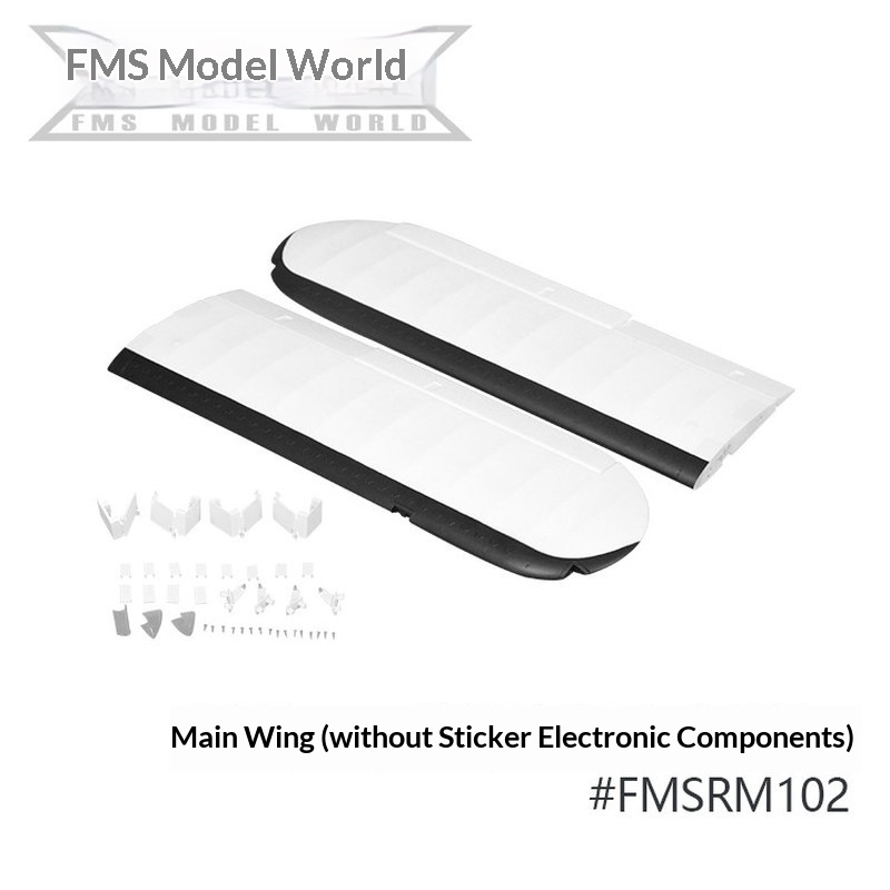 FMS RC เครื่องบินสติ๊กเกอร์สำห - Drone Rc Aircraft บทวิจารณ์และราคา