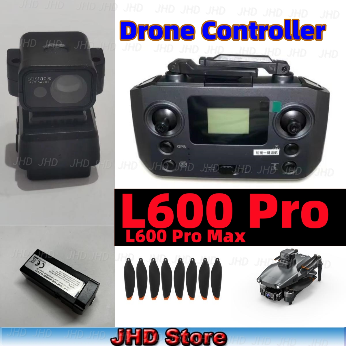 JHD L600 PRO Drone RC Quadcopt - Lyzrc Drone บทวิจารณ์และราคา