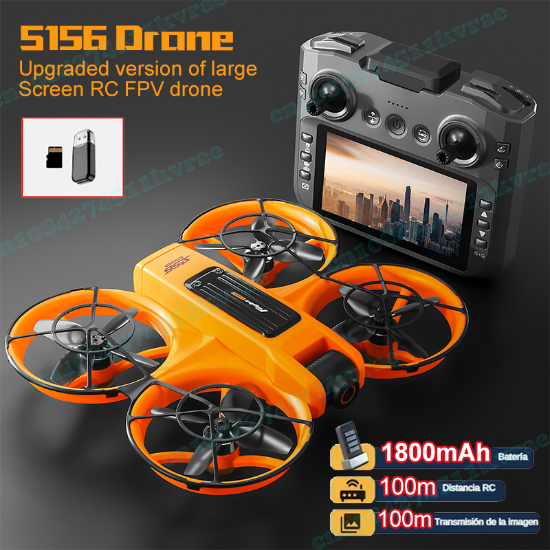 โดรน S156 FPV กล้อง 4K HD 180  - Drone Rc S156 บทวิจารณ์และราคา