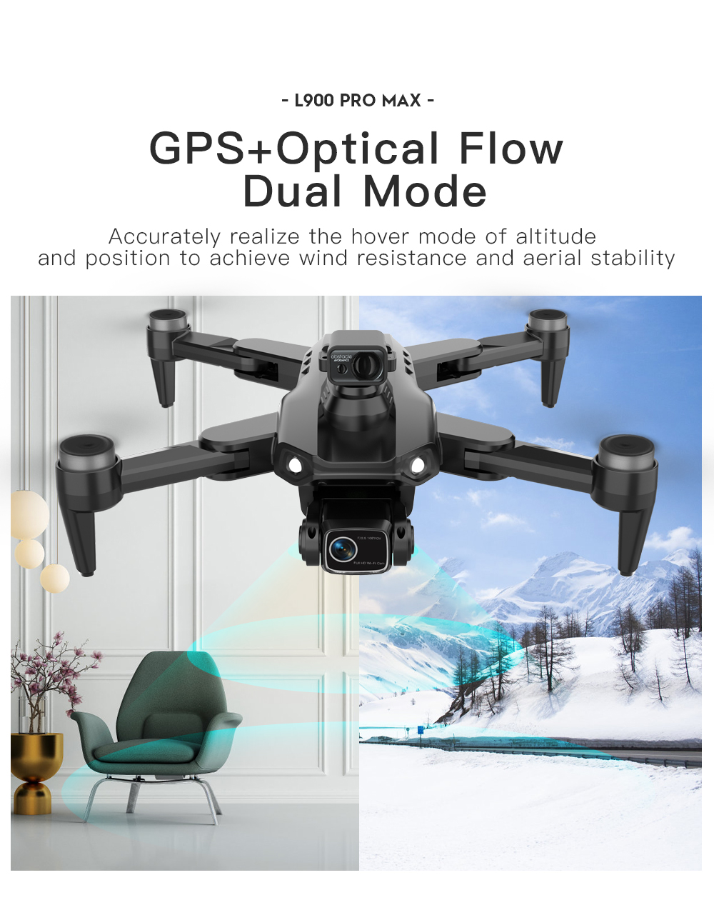 โดรน LYZRC L900 PRO MAX พร้อมร - Lyzrc Drone บทวิจารณ์และราคา