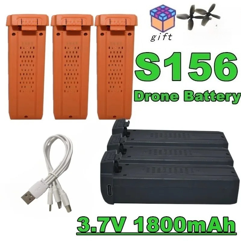 3.7V RC ควอดคอปเตอร์แบตเตอรี่ส - Drone Rc S156 บทวิจารณ์และราคา