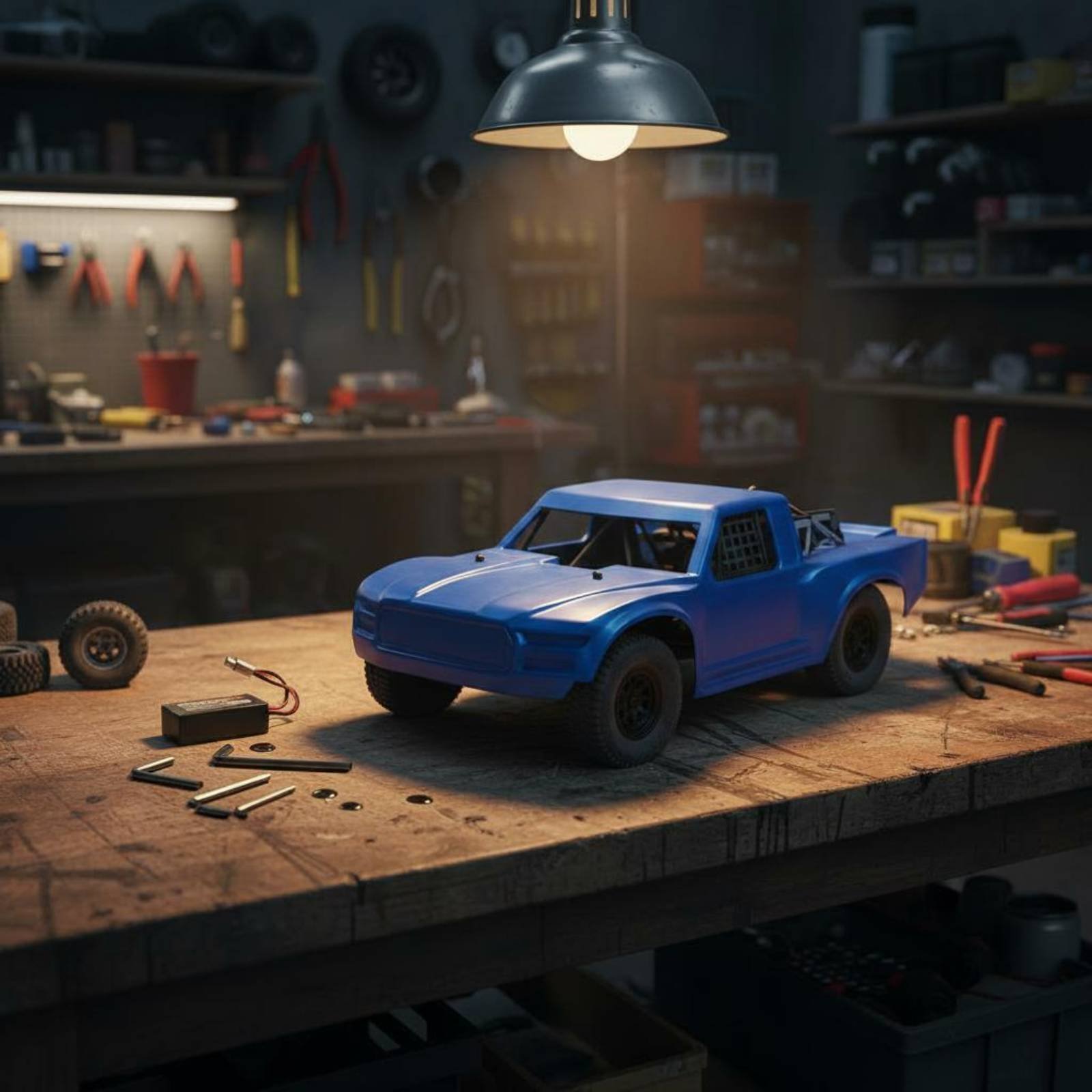 ตัวถังรถบรรทุก RC ขนาด 1:10 ติ - Rc Car Body Shell บทวิจารณ์และราคา
