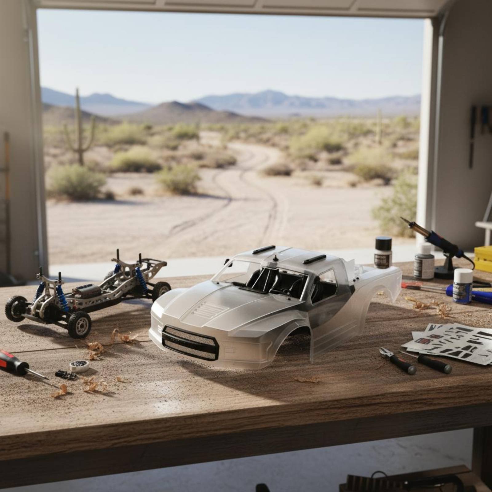 ตัวถังรถบรรทุก RC ขนาด 1:10 ติ - Rc Car Body Shell บทวิจารณ์และราคา