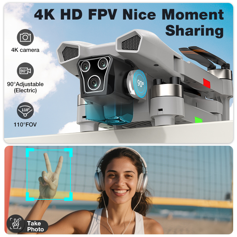 โดรนรุ่นใหม่ L017 Pro Brushles - Drone Vera Rc บทวิจารณ์และราคา