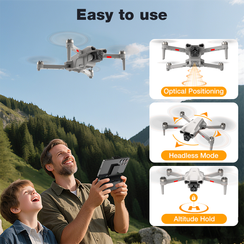 โดรนรุ่นใหม่ L017 Pro Brushles - Drone Vera Rc บทวิจารณ์และราคา
