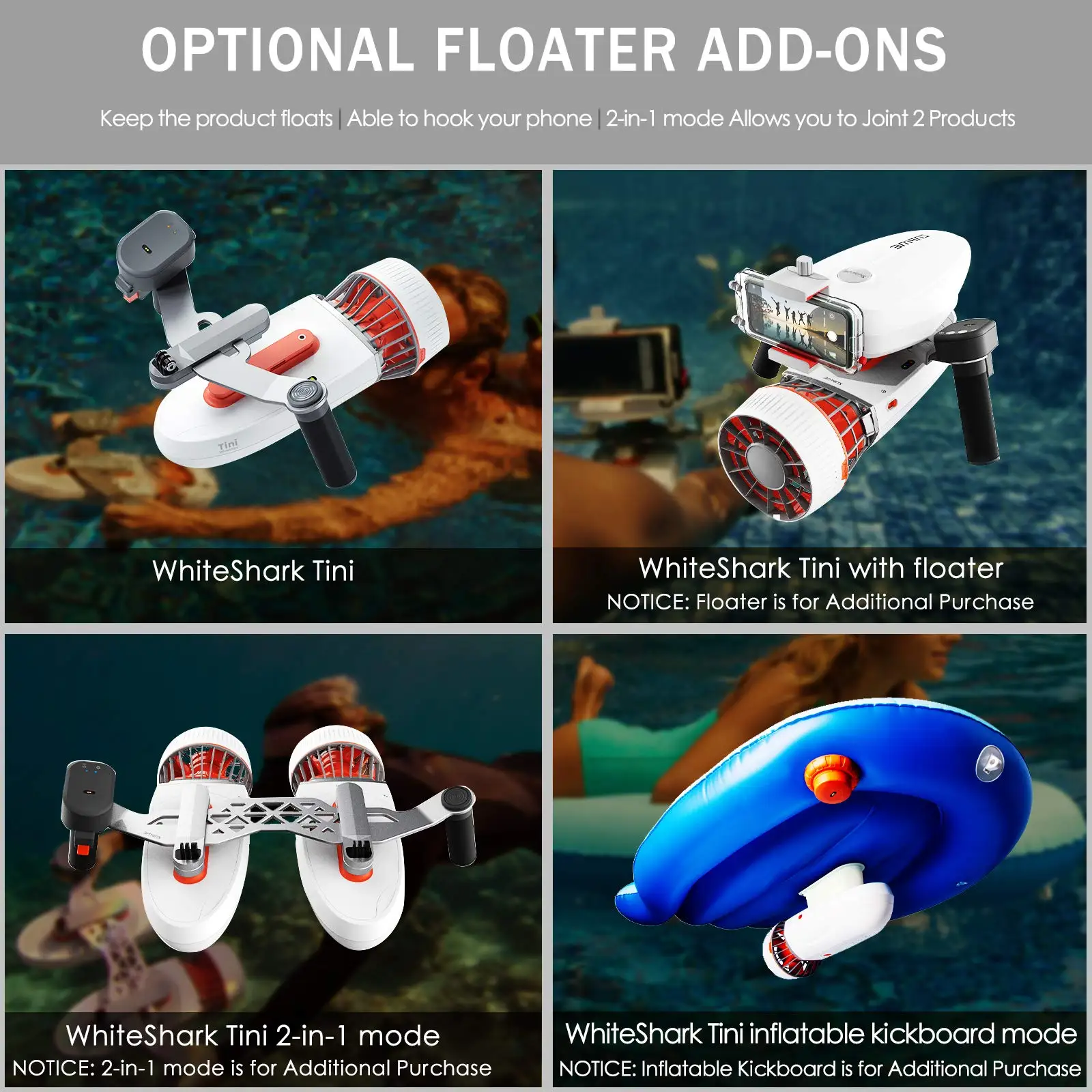 สกูตเตอร์ดำน้ำไฟฟ้าความเร็วสูง - Brushless Motor บทวิจารณ์และราคา