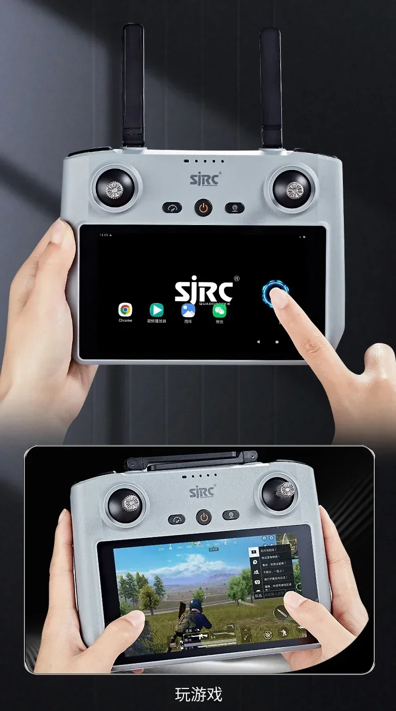 รีโมทคอนโทรลหน้าจอสัมผัส SJRC  - Drone F22 Rc บทวิจารณ์และราคา